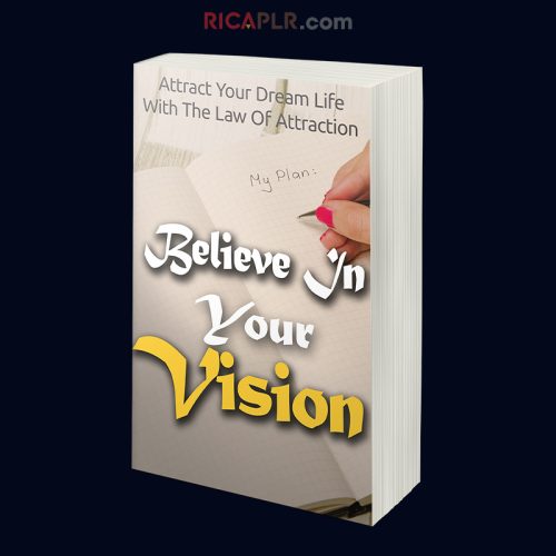 Believe In Your Vision (MRR/GA)