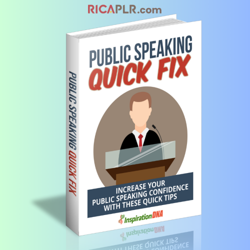 Public Speaking Quick Fix